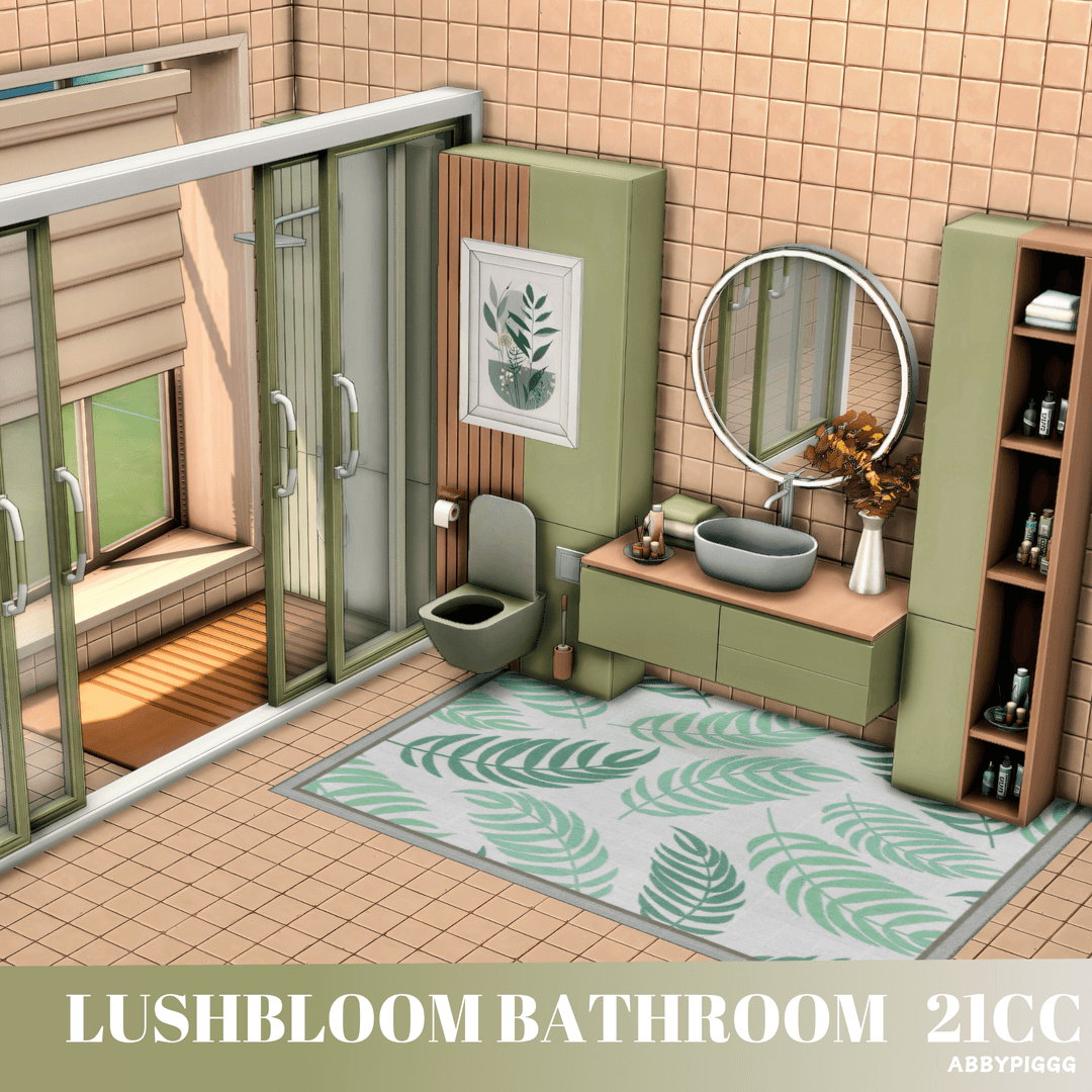 Скриншот мода Набор для ванной LushBloom Bathroom
